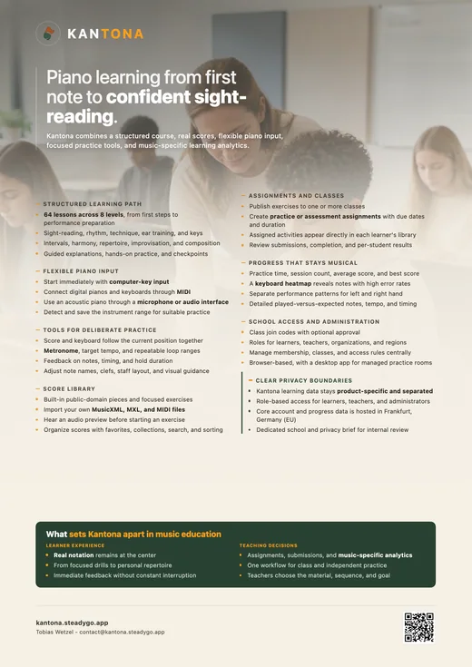 View the Kantona school flyer
